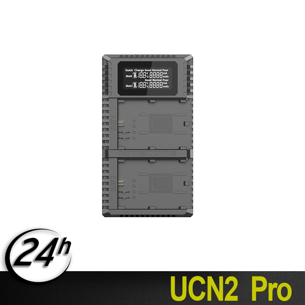 Official Nitecore UCN2 Pro Dual Slot USB QC Camera Battery LP-E6 LP E6 LPE6 Charger For CANON DSLR EOS 60D 5D3 7D 6D 5D Mark II Official Nitecore UCN2 Pro Dual Slot USB QC Camera Battery LP-E6 LP E6 LPE6 Charger For CANON DSLR EOS 60D 5D3 7D 6D 5D Mark II
