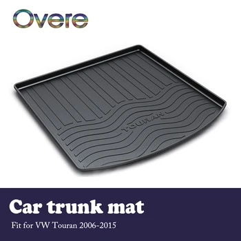 

Overe 1Set Car Cargo rear trunk mat For VW Touran 2006 2007 2008 2009 2010 2011 2012 2013 2014 2015 Waterproof mat Accessories
