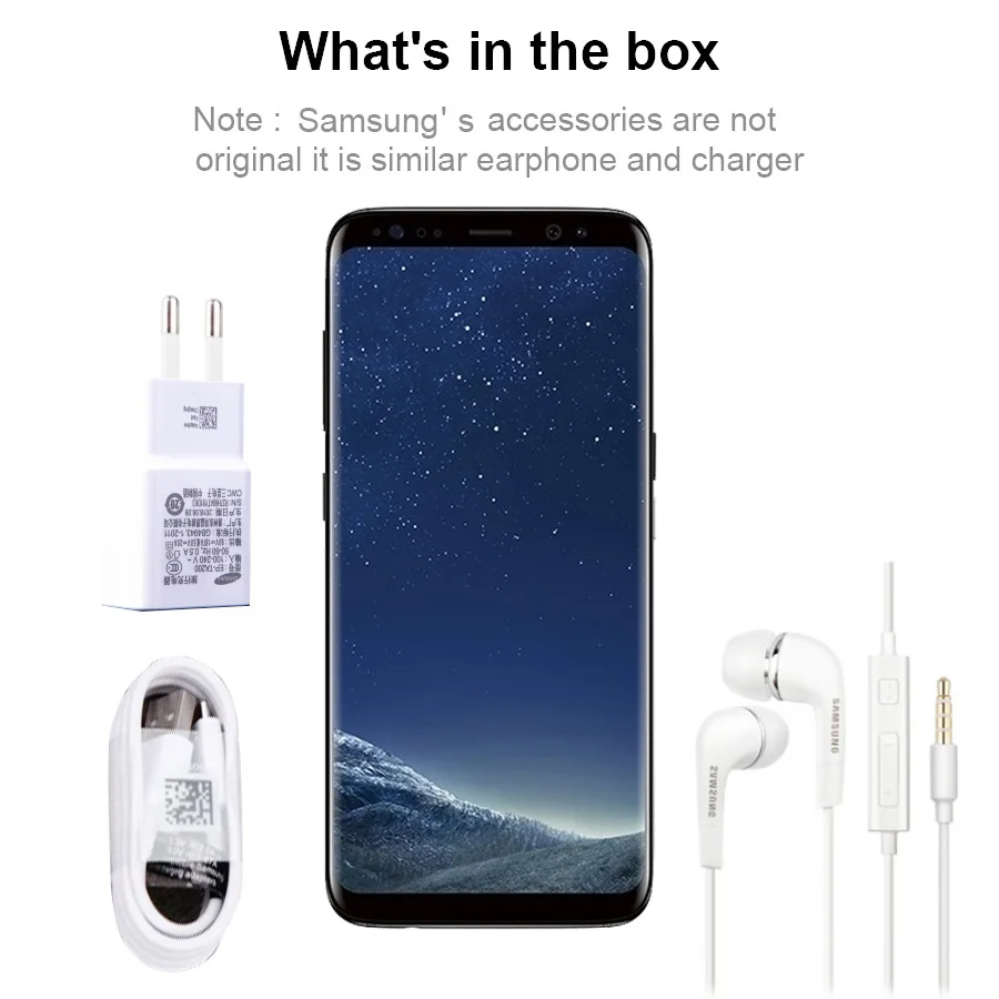Original Samsung Galaxy S8 SM-G950F 4G LTE móvil teléfono 64 GB 5,8 pulgadas Sim 12MP 3000 mAh S-inteligente de la serie Original Samsung Galaxy S8 SM-G950F 4G LTE móvil teléfono 64 GB 5,8 pulgadas Sim 12MP 3000 mAh S-inteligente de la serie