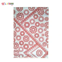 100 шт 26x33 см 10x13 дюймов красный цветочный узор поли почтовые Самоуплотняющиеся Пластиковые Конверты Пакеты/Подарочные почтовые пакеты