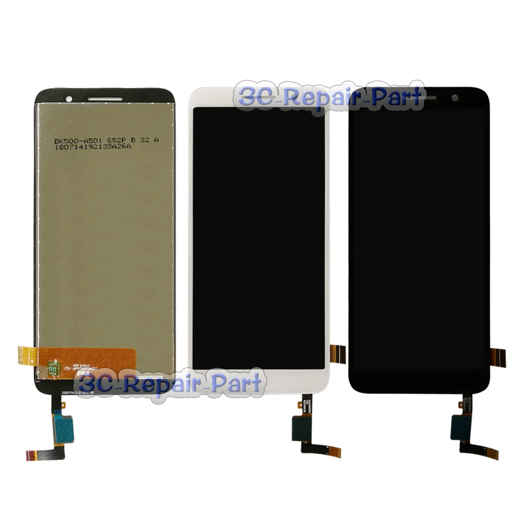 

5" New Full LCD Display Monitor Touch Screen Digitizer Sensor Glass Assembly Replacement For Alcatel 1 5033 5033D 5033X 5033Y