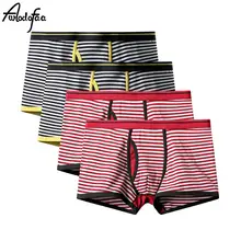 4 шт./партия,, новые модные сексуальные Брендовые мужские качественные хлопковые трусы, мужские трусы-боксеры, мужские трусы, мужские трусы