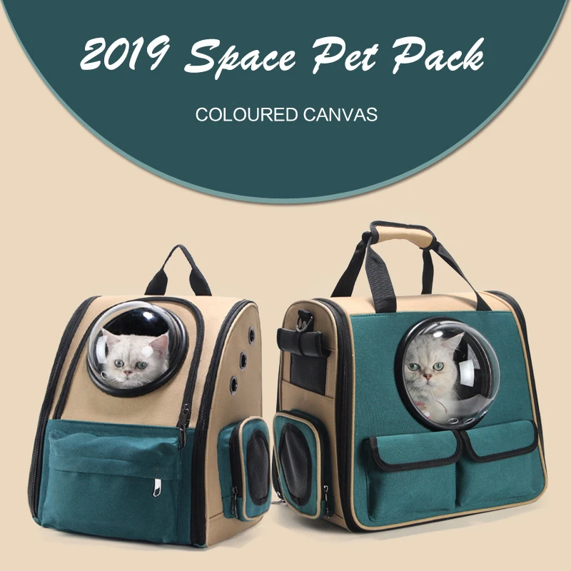 

DannyKarl New 2019 Cat Out Bag Dog Cage Space Bag Pet Bag Cat Bag Cat Backpack Dog Bag Out Box Portable Backpack Report