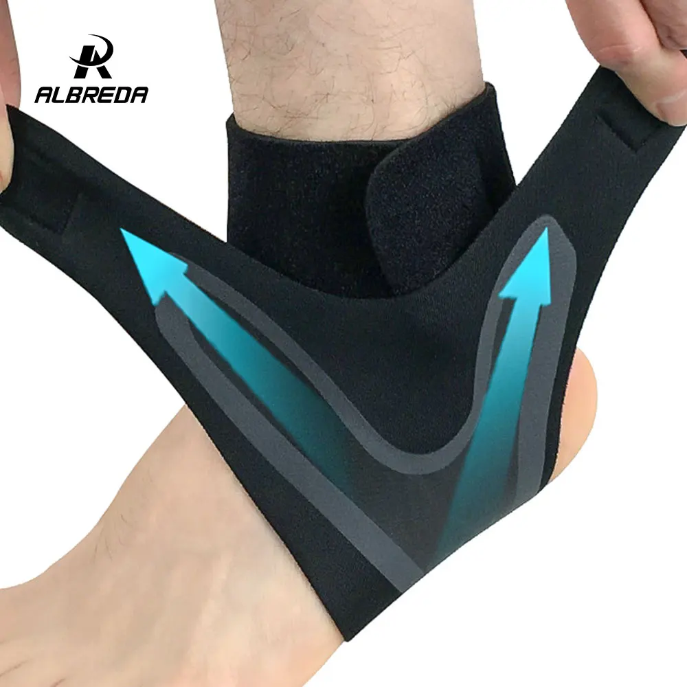 

1pcs Sports Ankle Support Protect Football Basketball Badminton Protection Bandage Elastic Ankle Sprain Brace Guard Protect