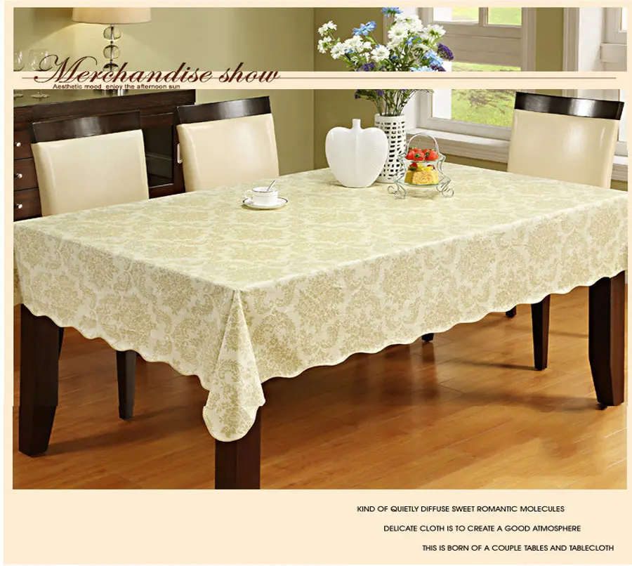 Rectangular PVC Table Cloth 2
