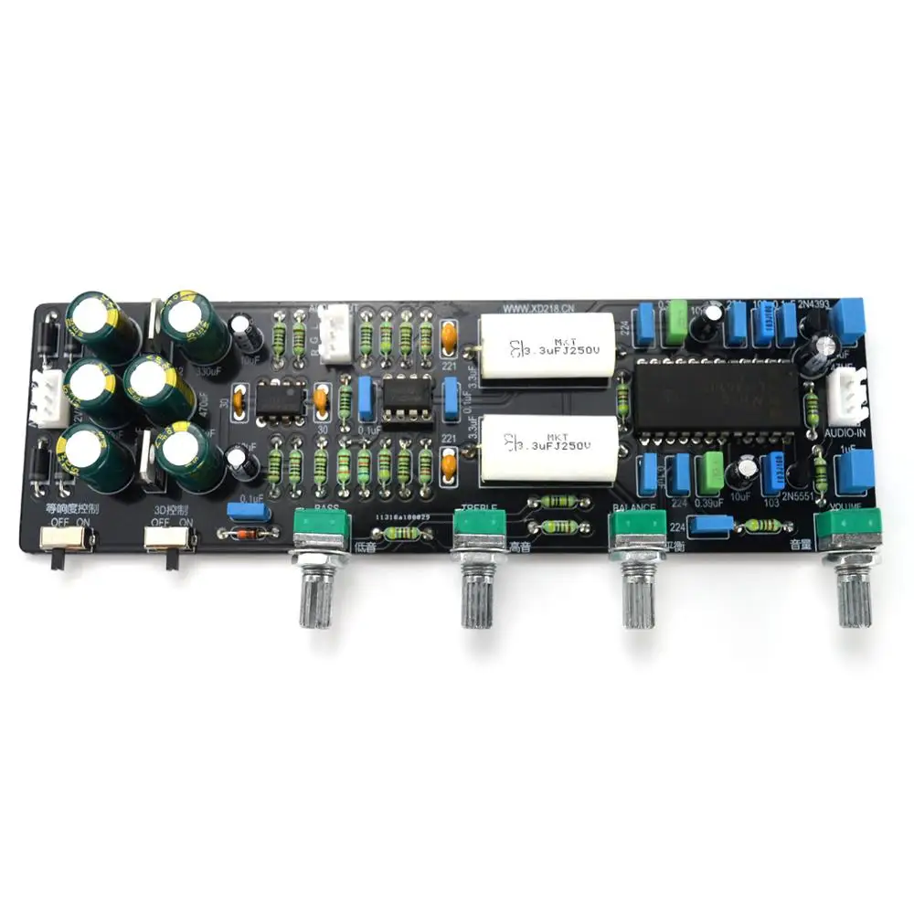 NE5532 DC servo AC 12 V LM4610 3D объемный равный громкость настройки тон доска | Электроника