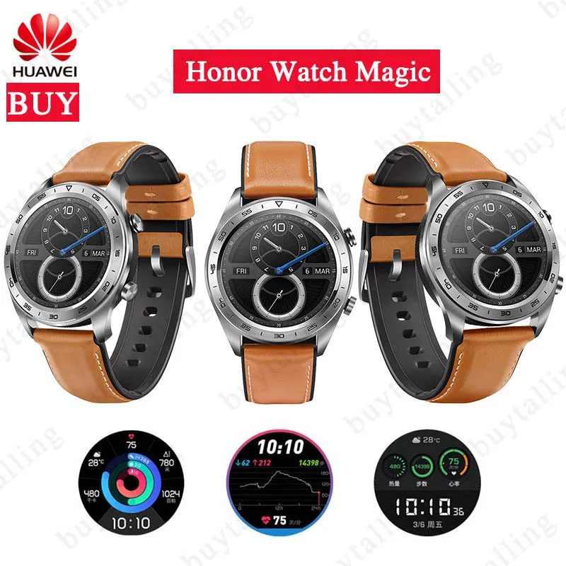 Смарт часы HUAWEI Honor Watch Magic watch dream оригинальные с поддержкой NFC GPS пульсометром Android 4