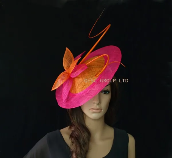 Sinamay Fascinator Topi 