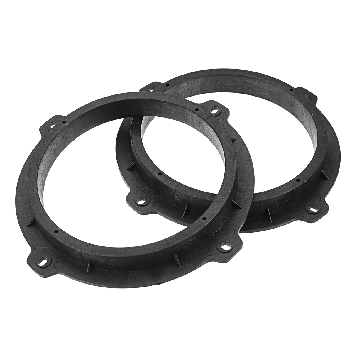  2x 6.5 inch Car Front Door Speaker Mat Adapter Plates Bracket Spacers Ring for Hyundai ix20 ix25 ix
