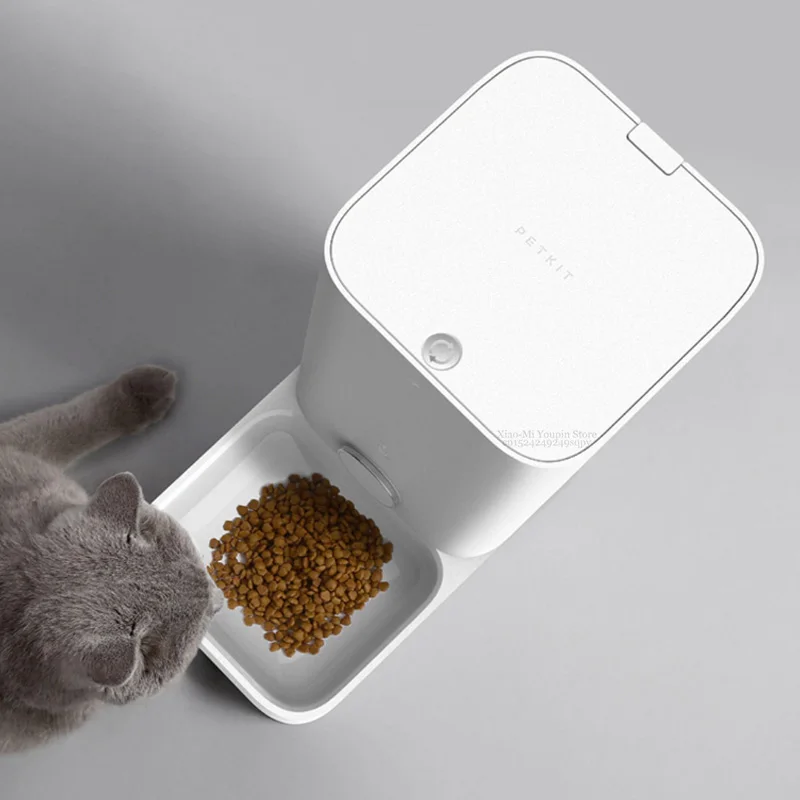 Умная кормушка для кошек Youpin PETKIT автоматическая миска домашних животных никогда