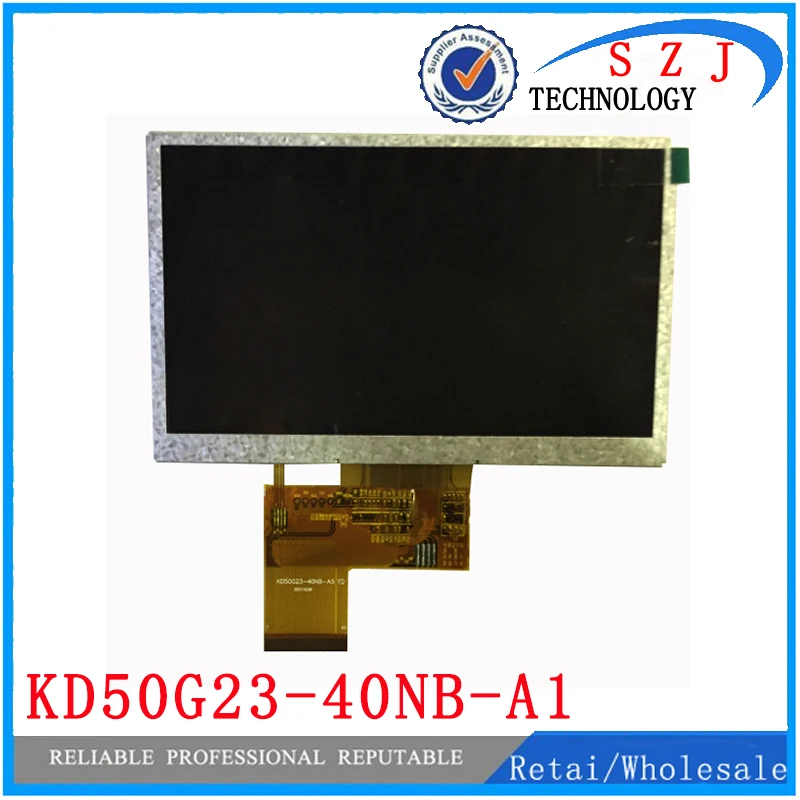 

New 5" inch LCD Display For GPS Tape tp kd50g23-40nb-a1-revc gps LCD screen kd50g23-40nb-a1 Sensor Replacement Free Shipping