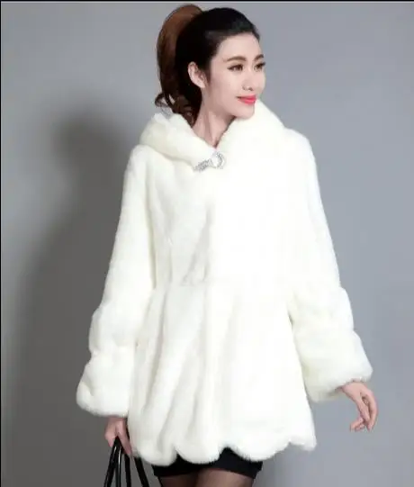 Fourrure Z337 Faux Veste De Outwear La Femmes Femme 2019 Plus D'hiver Chaud Artificielle Manteau Clobee Taille SwZYIqS
