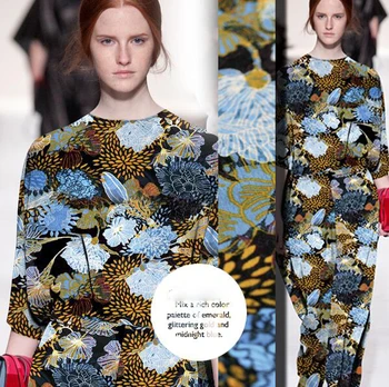 

2016 spring wind and recommended a riot of colours printing of cotton fabrics cloth cloth thick Chiffon crepe