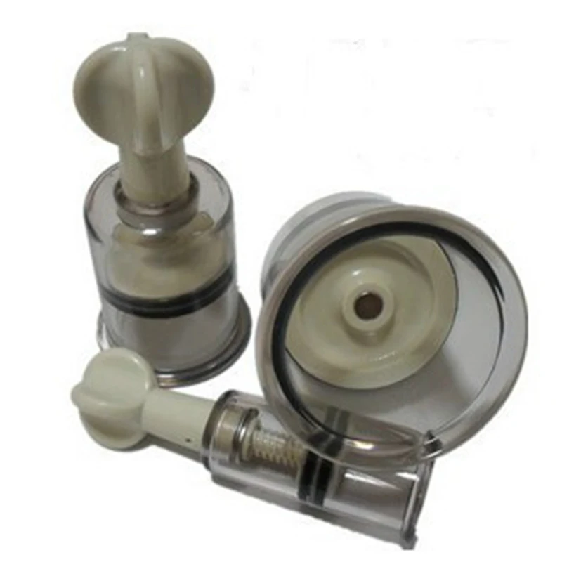 Rotary Bio-magnetic Vacuum Cupping Kit SCREW VALVE SUCTION Nipple Correction Cups for Flat or Inverted Nipple SET-8 CUPS YFC-8 -3
