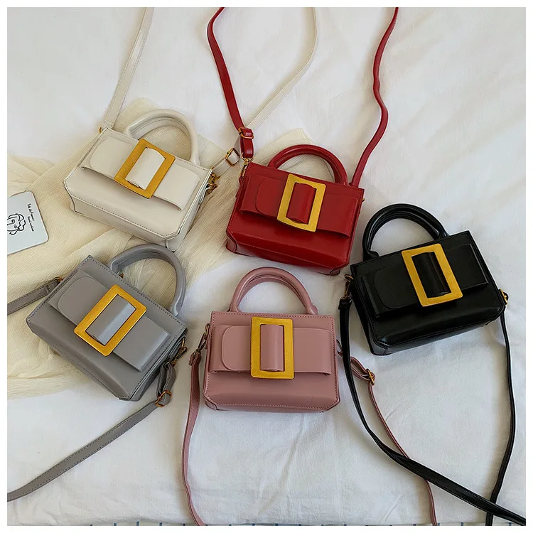 Модная маленькая квадратная сумка на плечо с металлическим замком, сумка через плечо, посылка через плечо, клатч, Женский дизайнерский кошелек, сумки, Bolsos Mujer