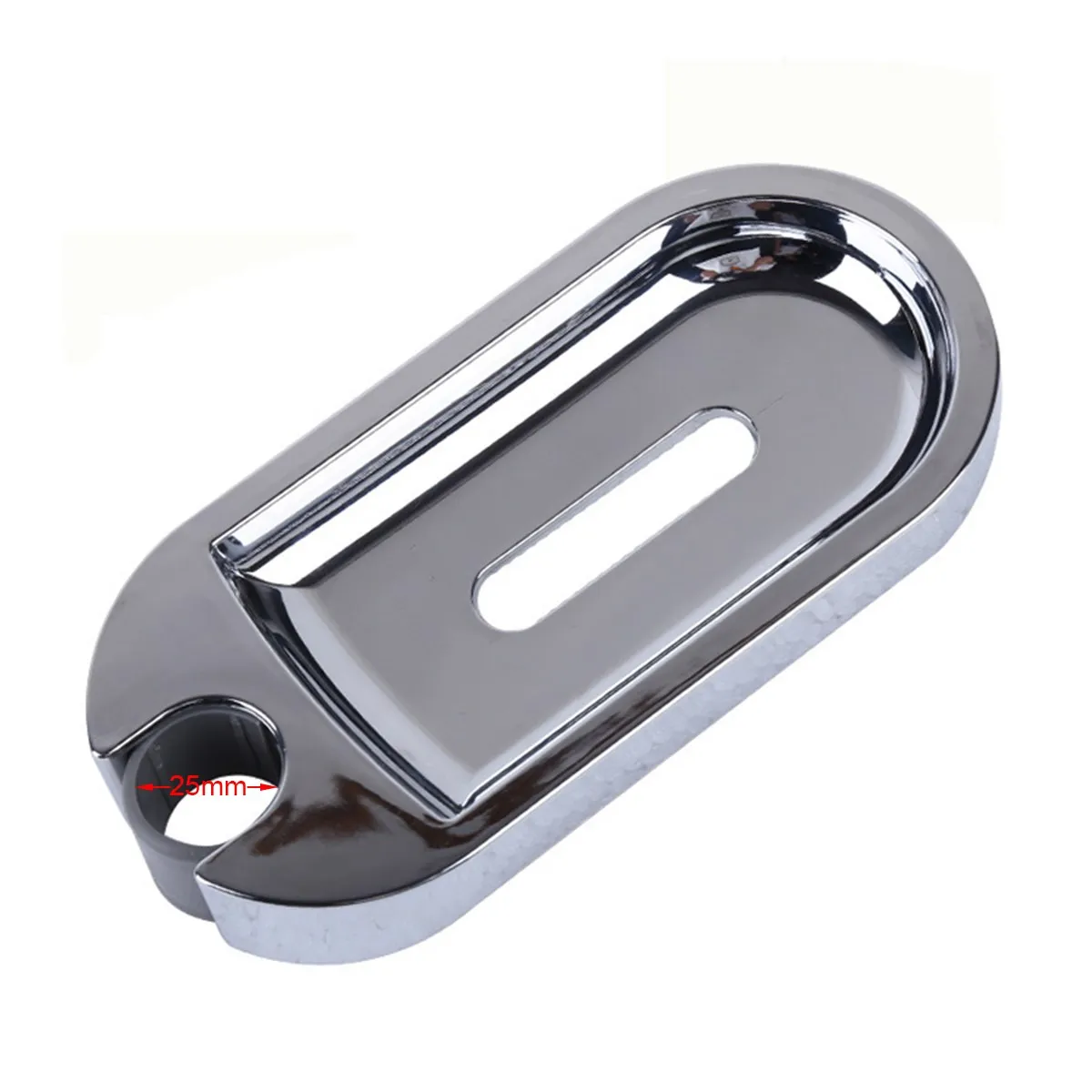 25mm ABS Plastic Shower Rail Soap Dish Box Soap Holder Soap Pallet