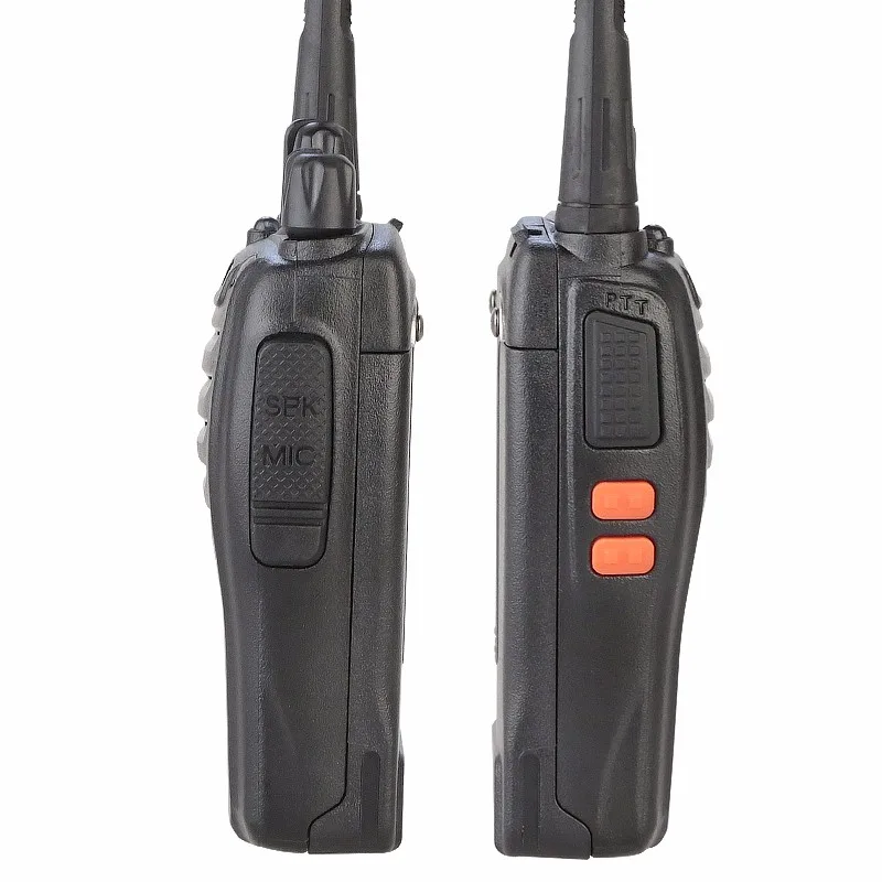 100% Baofeng BF-666s Walkie Talkie 16CH практические двухстороннее радио UHF 400-470 мГц Портативный Любительское радио 5 Вт фонарик программируемый