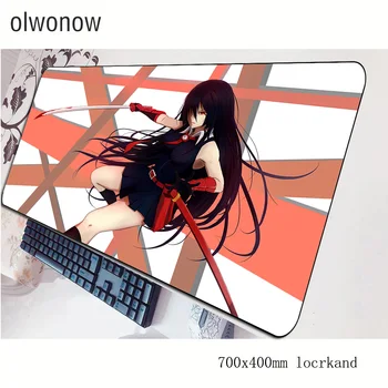 

akame ga kill mousepad 700x400x3mm gaming mouse pad gamer mat laptop game computer desk padmouse keyboard ergonomic play mats