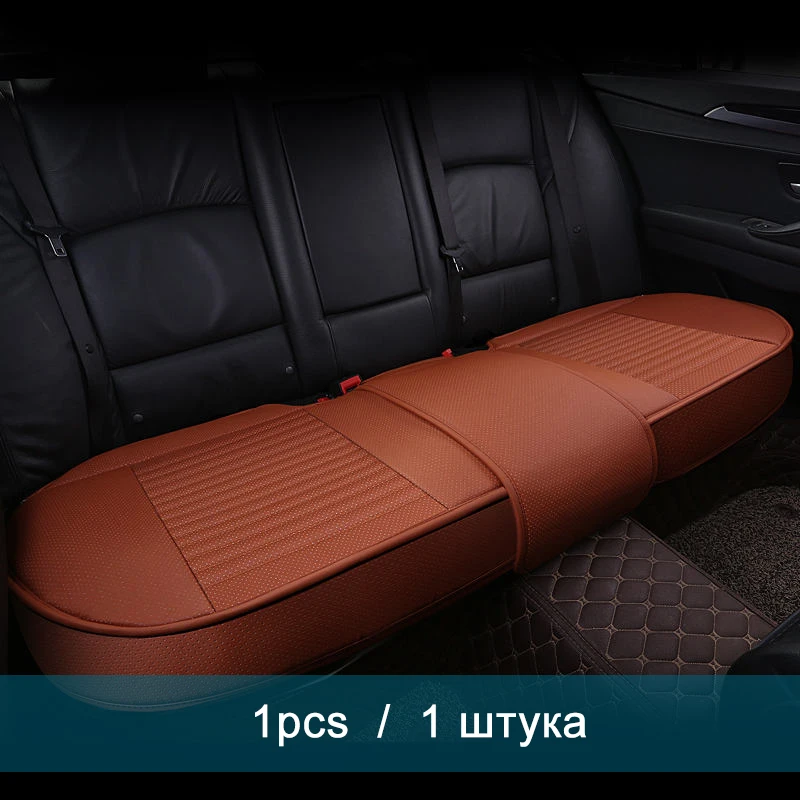 Ультра-роскошный чехол для автокресла из искусственной кожи для Agila Astra Insignia Vectra Zafira - Название цвета: 1pcs back Orange