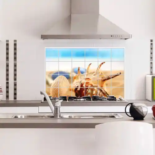 60*90 см кухонные наклейки на стену фольга масляная Наклейка аксессуары для