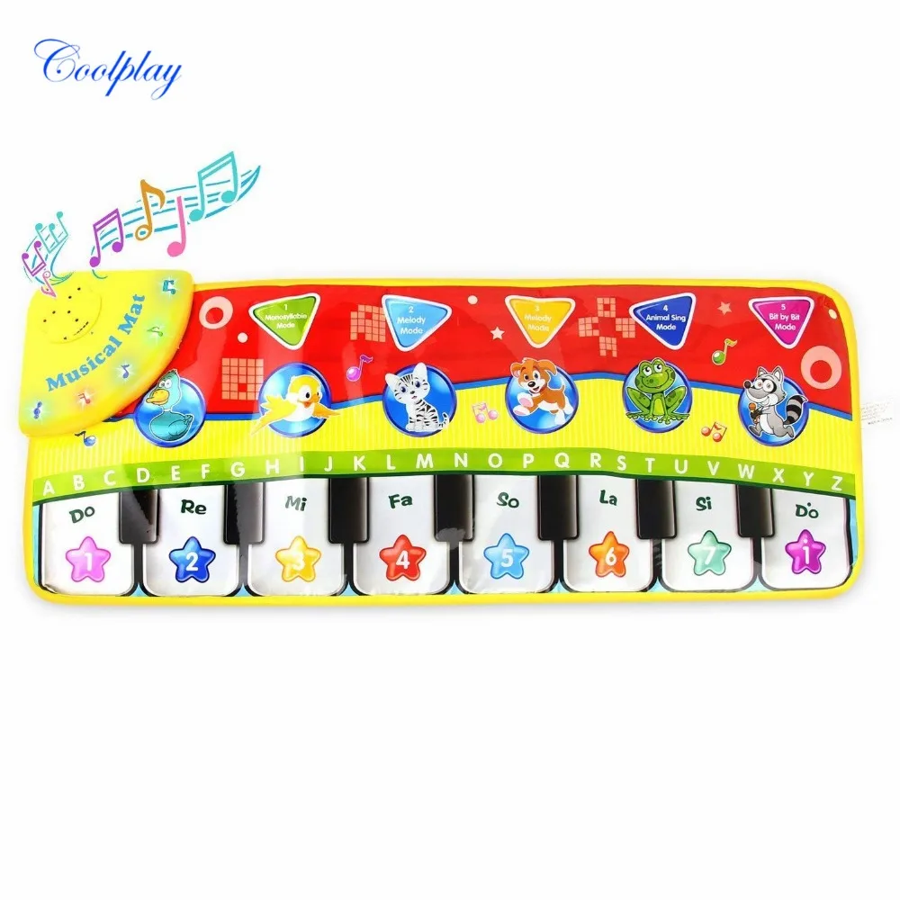 Детские коврики для фортепиано Coolplay 70x27 см музыкальные ковры новорожденных детей