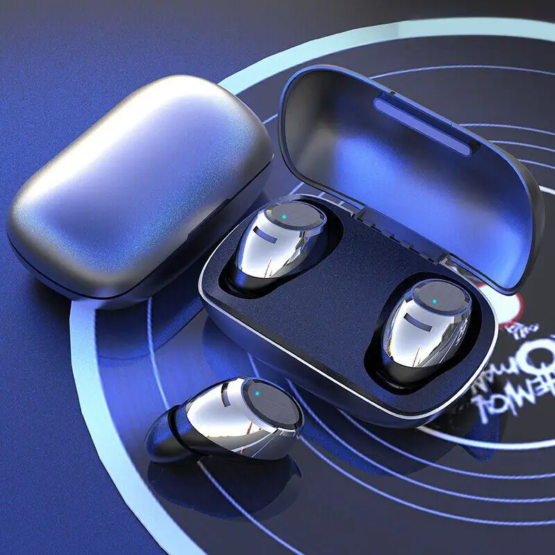 Наушники вкладыши TWS с наушники Беспроводной Bluetooth 5 0 микрофоном Музыка Спорт