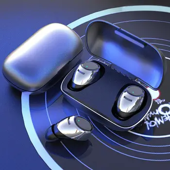 

TWS Earbuds Wireless Bluetooth 5.0 Earphone with Mic Music Sport Fashion Touch Waterproof Headset Dynamic+Balance Plus or Minus