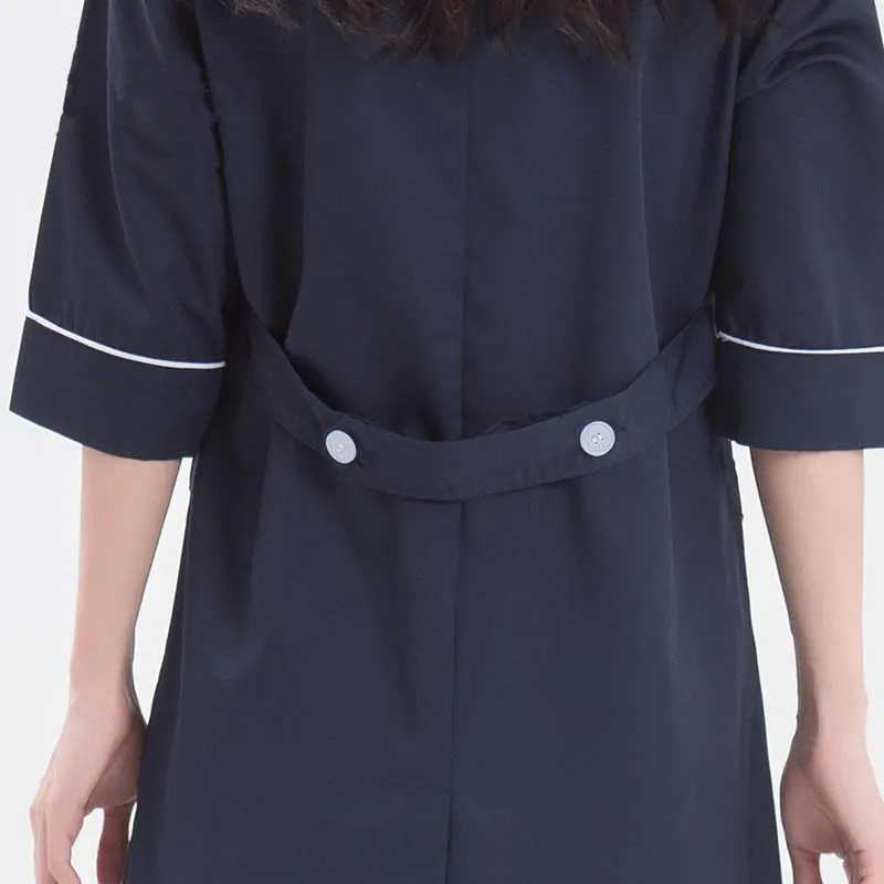 [Комплект] Женская мода 3/4 рукав Lab Coat (макет Wrap)|Лабораторные халаты| |