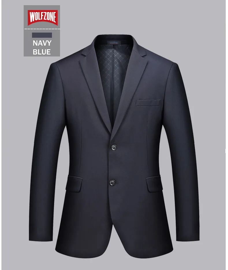 Business Casual Luxury Suit Men Slim Fit Suits with Pants 2 Piece Wedding Blazer Mens Formal Party Jacket