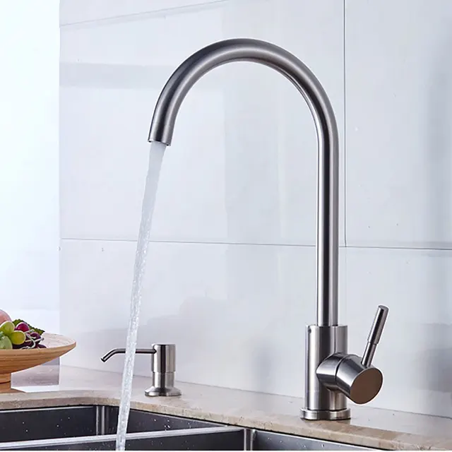 Best Price VOPPV Torneira Cozinha Kitchen Mixer Sink Faucet Grifo Cocina Cold and Hot Water/Cold Water 360 Degree Rotation Kitchen Faucet Best Price VOPPV Torneira Cozinha Kitchen Mixer Sink Faucet Grifo Cocina Cold and Hot Water/Cold Water 360 Degree Rotation Kitchen Faucet