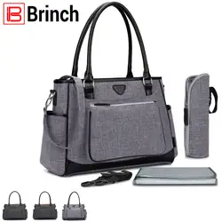 BRINCH сумка для подгузников брендовая многофункциональная сумка для беременных Детская сумка для подгузников портативная хозяйственная