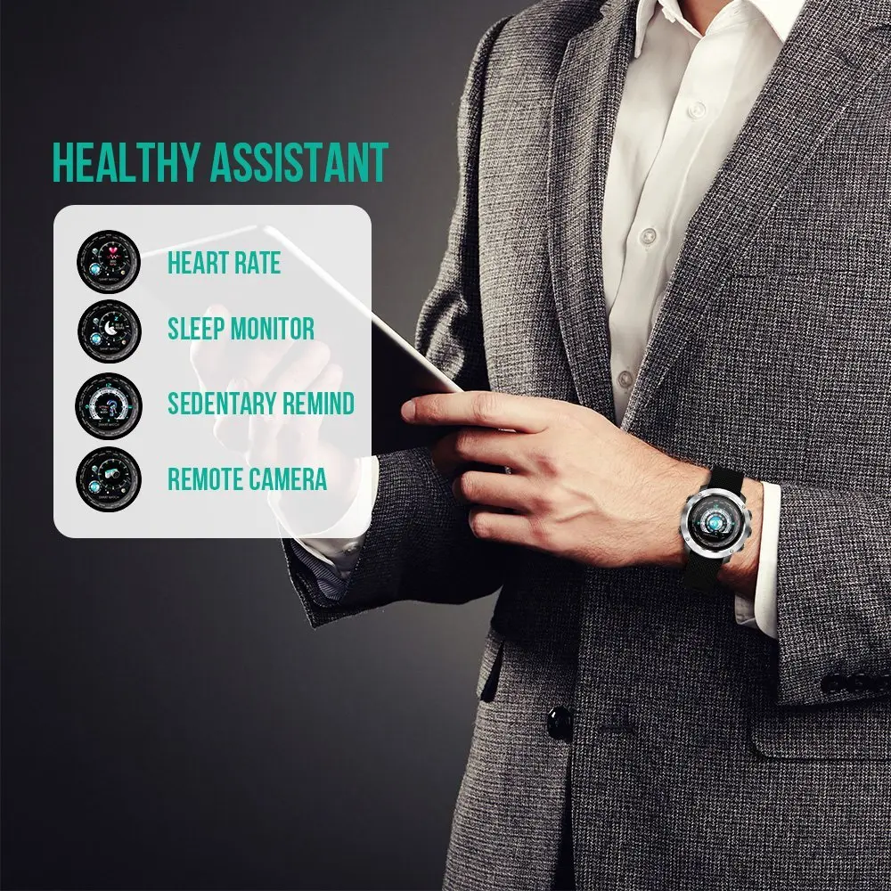 SKMEI Смарт часы спортивные HeartRate калории Удаленная камера Smartwatch Relogio Masculino Erkek Kol Saati