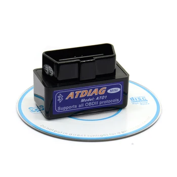 

2017 super mini elm 327 bluetooth V2.1 elm327 obd ii code reader Car Diagnostic-Tool Scanner Elm-327 OBDII Adapter