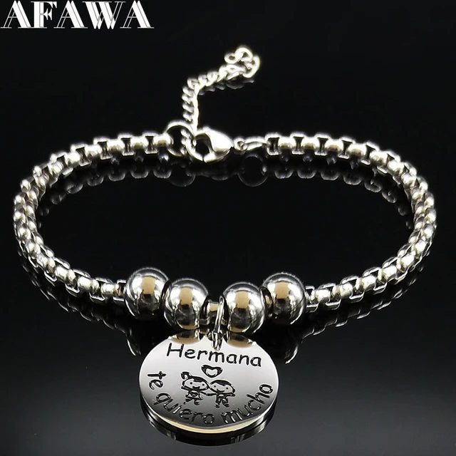 Silver Color Charm Bracelets for Women Locket Pendant Link Chain Pulsera  Femme Trendy Jewelry Accessories - AliExpress