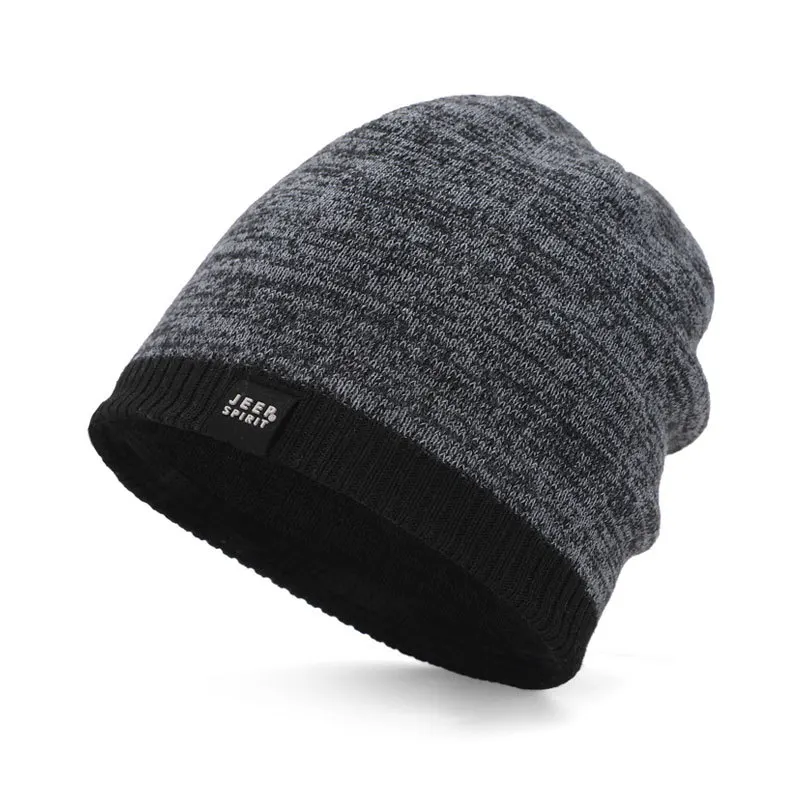 JEEP SPIRIT Beanie шапка мужская шапка женская шапка осенние зимние, вязаные, теплые кепки Унисекс Женская шапка invierno hombre Женская шляпка