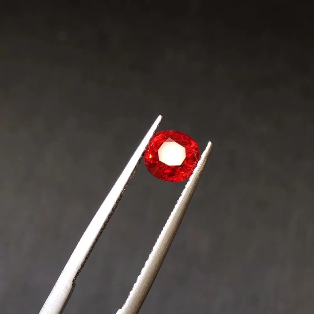 

Ruby Loose Gemstone 1.07ct AIGS Certificated Unheat Faceted Natural red Ruby Pigeon Blood Red Loose Gemstones Rubi Loose Stones