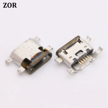 

200PCS micro USB socket Charge port Connector for Motorola XT1053 XT1055 XT1056 XT1058 XT1060 T1641 XT1642 Moto X XT1625 G4 Plus