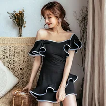 Цельный купальник, пуш-ап, купальники для женщин, для девушек, для женщин, новое женское платье, в горошек, Одноцветный, полиэстер, Sierra Surfer, купальный костюм