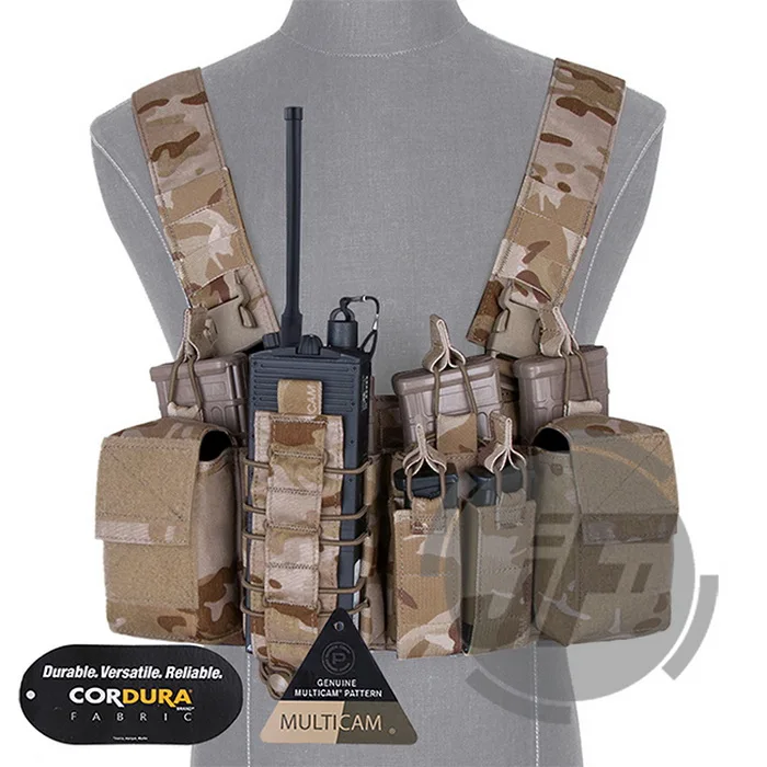 Emerson D3CR Disruptive Environments Tactical Chest Rig Hunting Vest W/ Pouches 