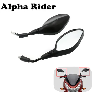 

For Honda PCX 150 PCX150 13-16 A Pair Rear View Mirrors Left & Right Side Rearview Clear Vision Black New 2013 2014 2015 2016