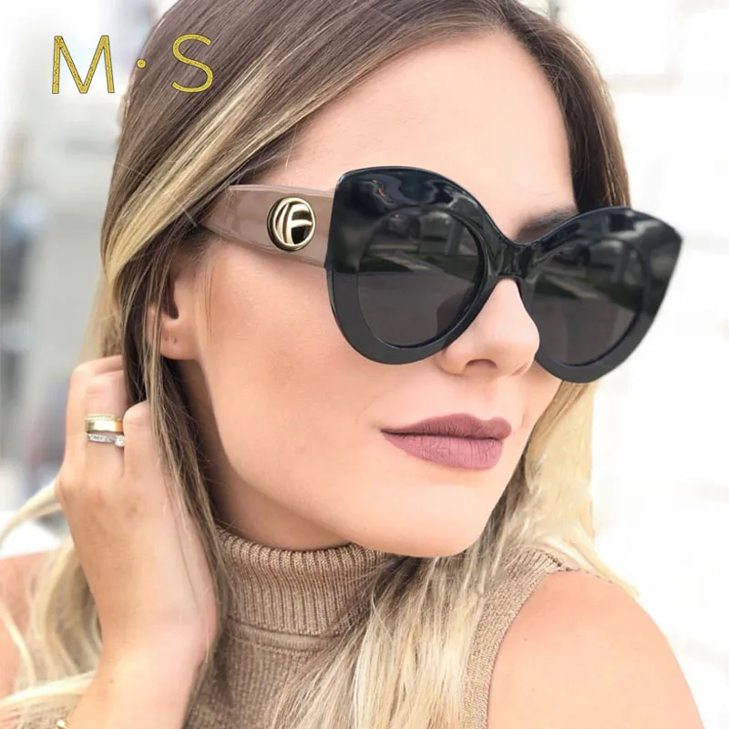 

Women Sunglasses Luxury Decoration Classic Eyewear Female Sunglasses Original Brand Designer Cat Eye Sun Glasses Fashion UV400