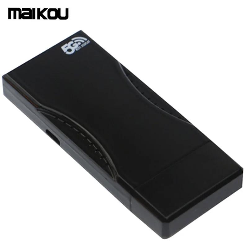 Mikaou 5,8 ГГц z/2,4 ГГц двухчастотный HDMI беспроводной дисплей Dongle-черный