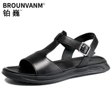 Brand New US 6-9 Fashion Buckle Strap Pure Black Trendy Sandals Cool Man Summer Driving Casual Shoes Outdoor Beach Shoes Brand New US 6-9 Fashion Buckle Strap Pure Black Trendy Sandals Cool Man Summer Driving Casual Shoes Outdoor Beach Shoes