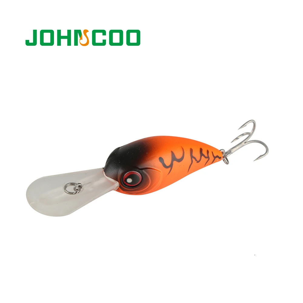JOHNCOO новейший твердый воблер рыболовная приманка 1 шт. 50 мм 10 8 г 3D рыболовные глаза