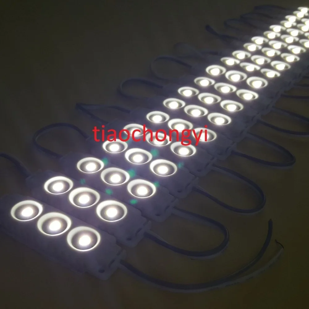 Новый 20 шт Водонепроницаемый 3LED 5050 SMD RGB белый модуль декоративная лампа 12V|module