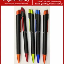 Высокое качество рекламных черный ручка рекламы шариковая ручка для