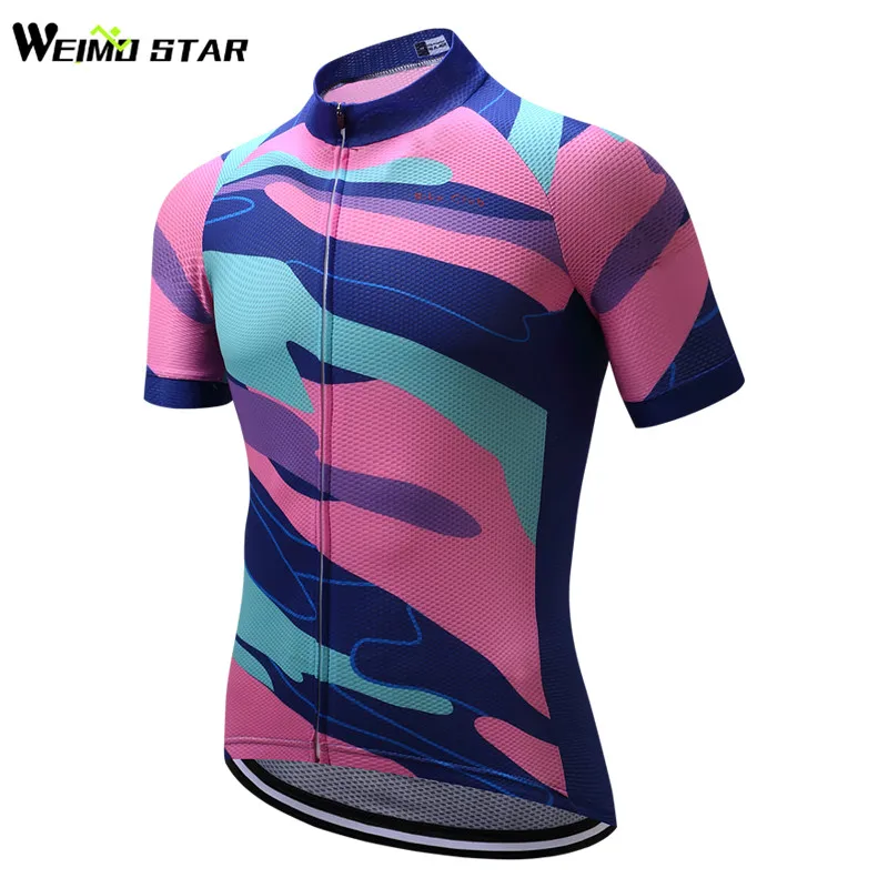 colorful cycling jerseys