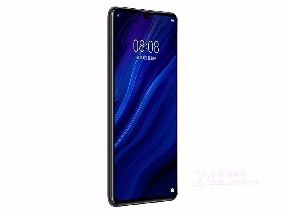 HuaWei P30 мобильный телефон Kirin 980 Android 9,1 6," OELD полноэкранный 40.0MP Leca 22,5 W зарядное устройство с отпечатком пальца NFC MHL 256GB