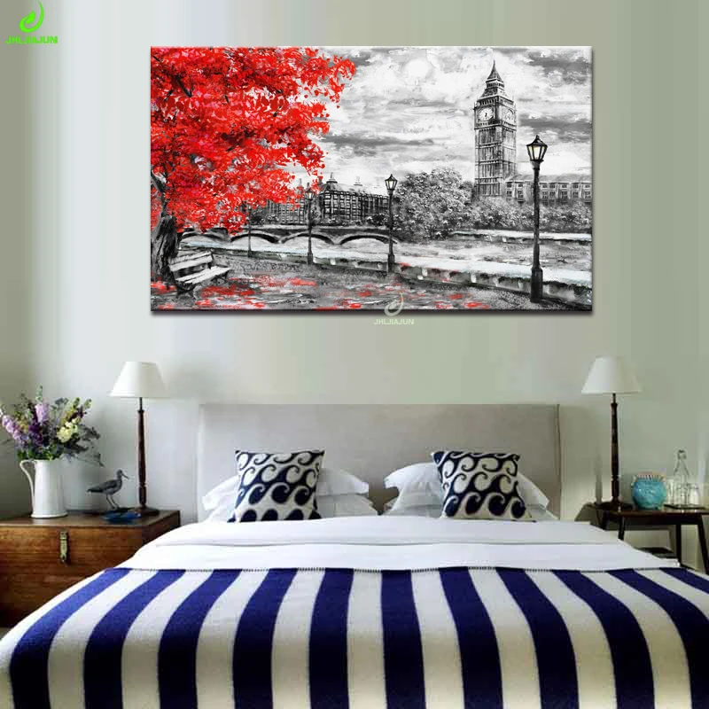 Cartazes-E-C-pias-da-Arte-Da-lona-Arte-Da-Parede-Pinturas-de-Londres-Do-Vintage (2)