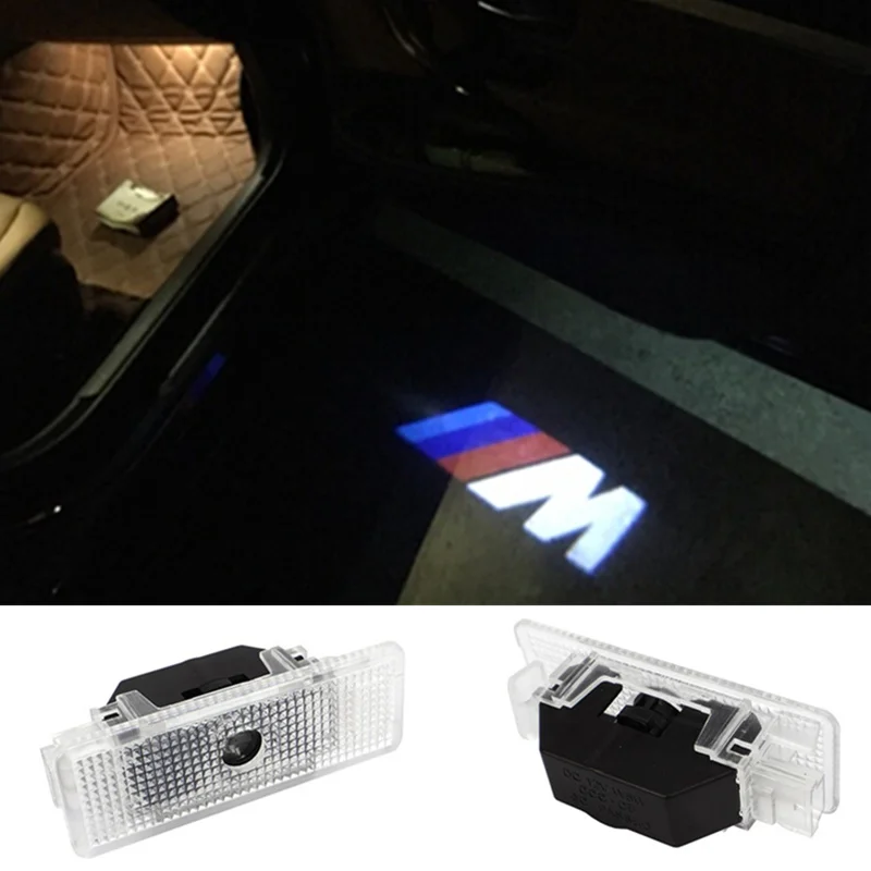2 Laser LED Door Courtesy projector Shadow Light For BMW E39 E53 x5